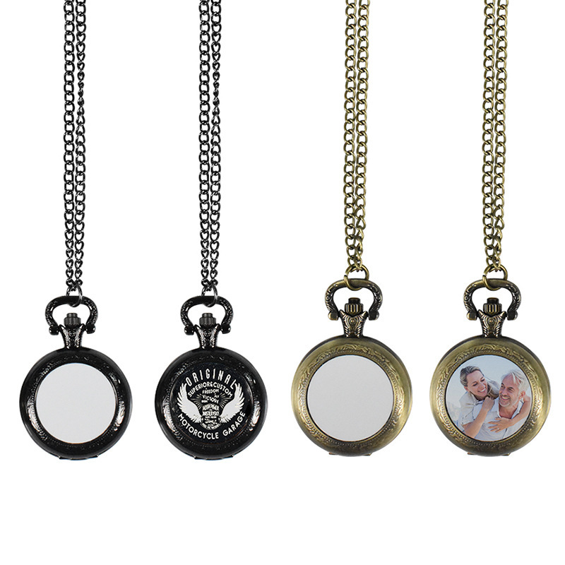 Jewelry For Watches - Maßgefertigte Vintage Metall-Taschenuhr Anhänger-Halskette Klassische Uhren-Halskette