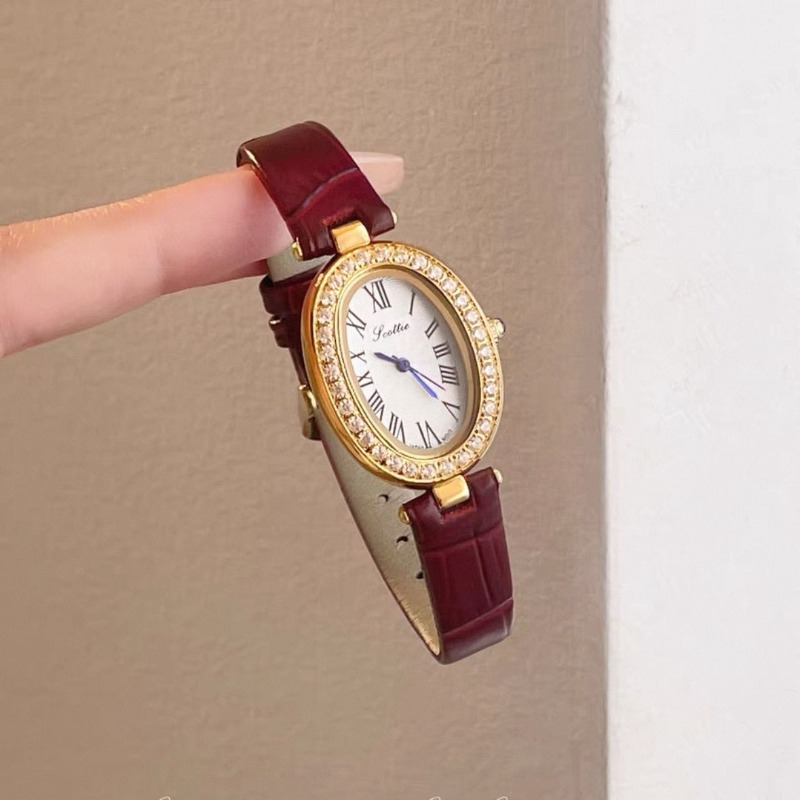 Jewelry For Watches - Chumu Damenuhr mit Volldiamantarmband, Luxuriöse Retro-Uhr