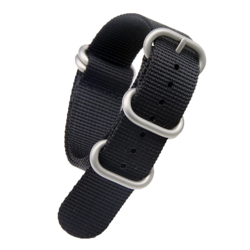 Seiko Watch Prospex - STEELDIVE SD2301 Uhrenarmband Schwarz/Orange/Rot/Grau/Tiefblau/Khaki/Grün Nylonband 22MM/20MM