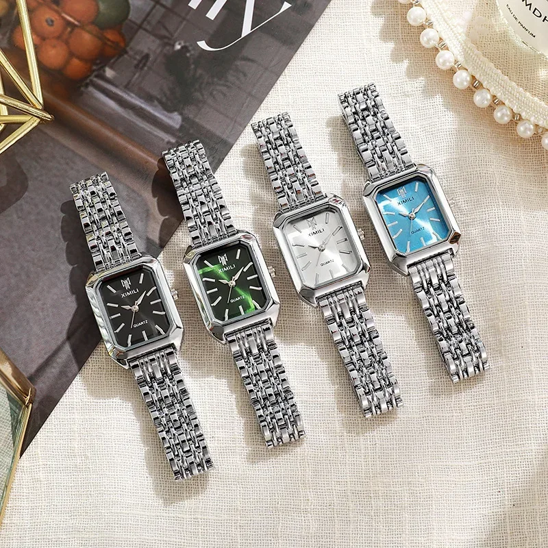 Damen Retro Quadratische Metal – Jewelry For Watches Bewertung und Preis